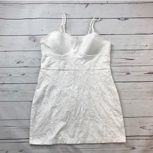 White nasty gal mini dress